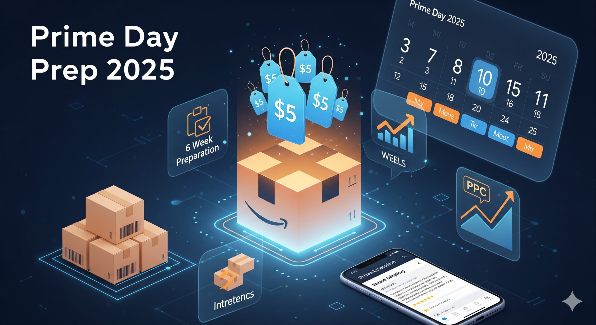 ???? Prime Day Prep 2025: The Ultimate 6-Week Seller Checklist for Maximum ROI